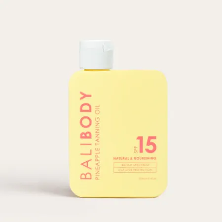  بالي بودي زيت التسمير بالأناناس SPF15 