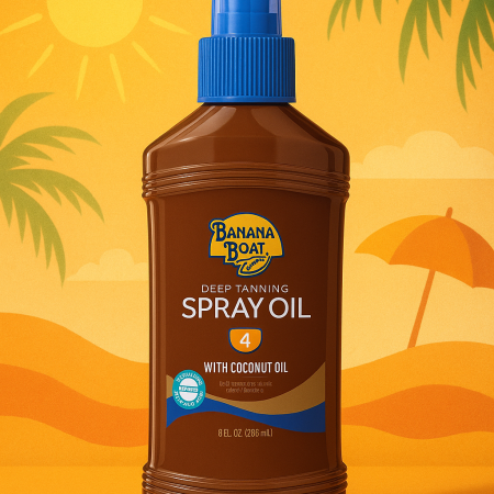 زيت التسمير بنانا بوت 4 SPF‏