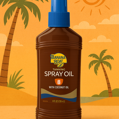 Banana Boat Protective Tanning Oil SPF8 236ml‏