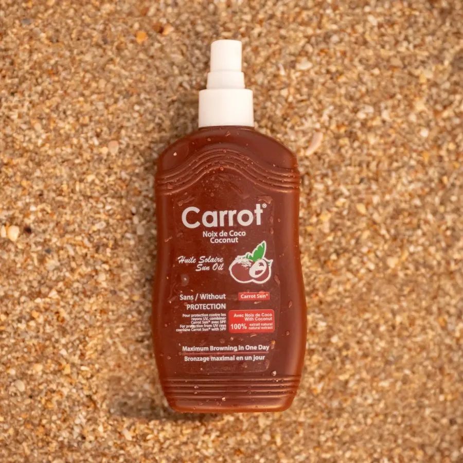 Carrot Sun Coconut Tanning Spray – 200ml Carrot Sun Coconut Tanning Spray 200ml Bottle