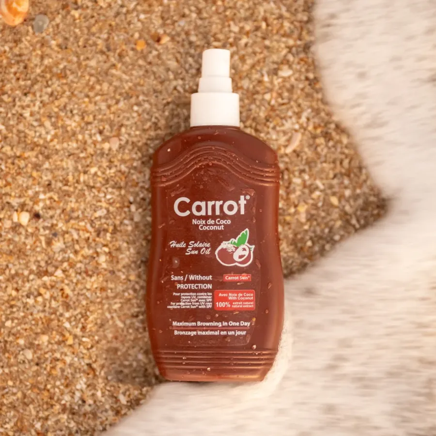 Carrot Sun Coconut Tanning Spray – 200ml Carrot Sun Coconut Tanning Spray 200ml Bottle